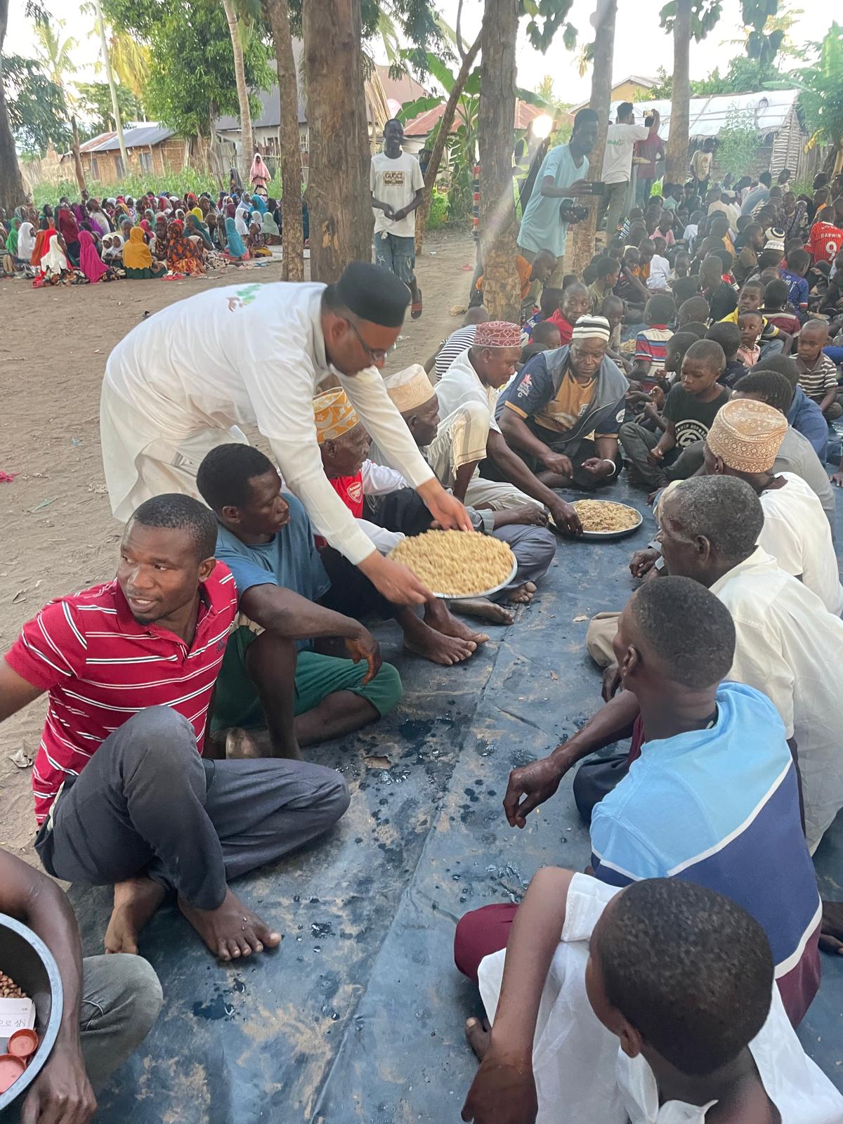 Flood emergency relief distribution