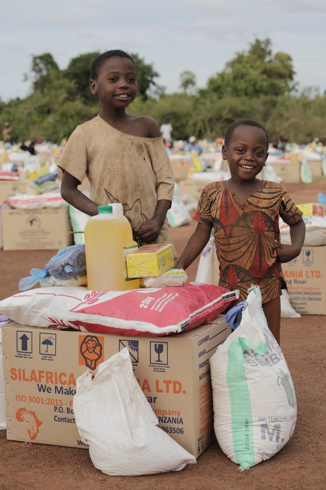 Flood emergency relief distribution